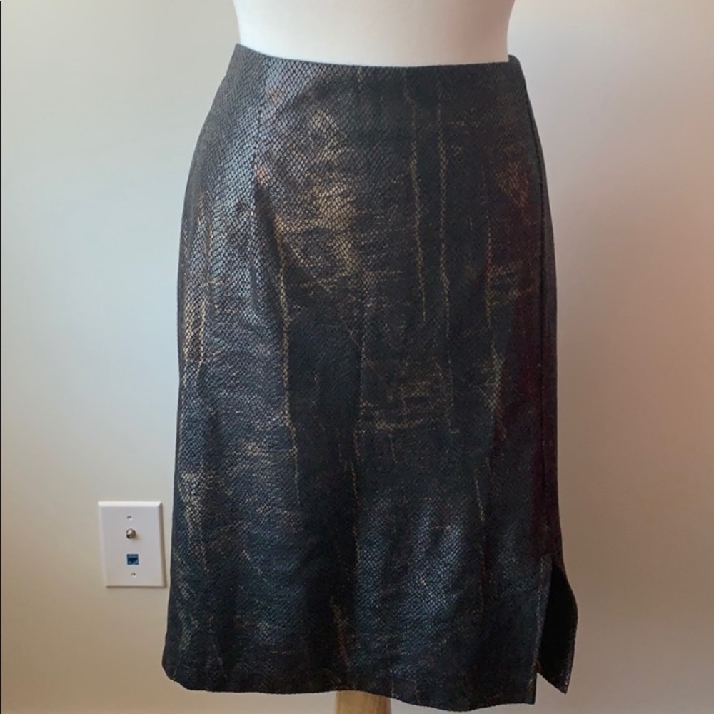 Ashley Stewart Faux Snake Skin Skirt - Size 16